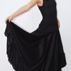 Falda de ensayo flamenco. Punto de lycra, popelina. | La Tienda de la Danza &middot; Confeccionamos ropa para danza, gimnasia r&iacute;tmica y espect&aacute;culos